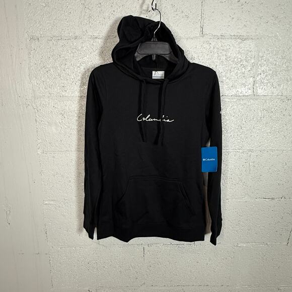 Columbia Women's Trek Graphic Treatment Fleece Hoodie - Black, Silver XS - Picture 3 of 8